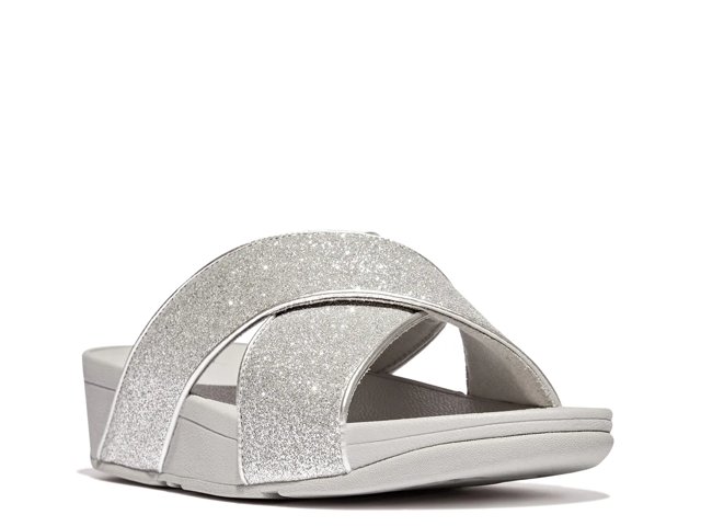 Lulu Glitterdust Wedge Sandal