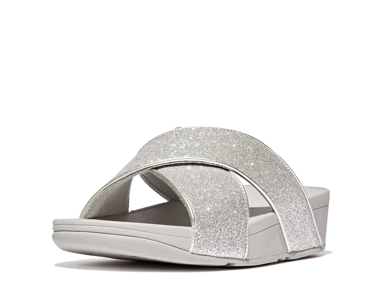 Lulu Glitterdust Wedge Sandal