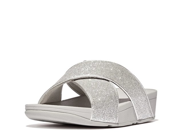 Lulu Glitterdust Wedge Sandal