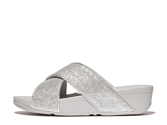 Lulu Glitterdust Wedge Sandal