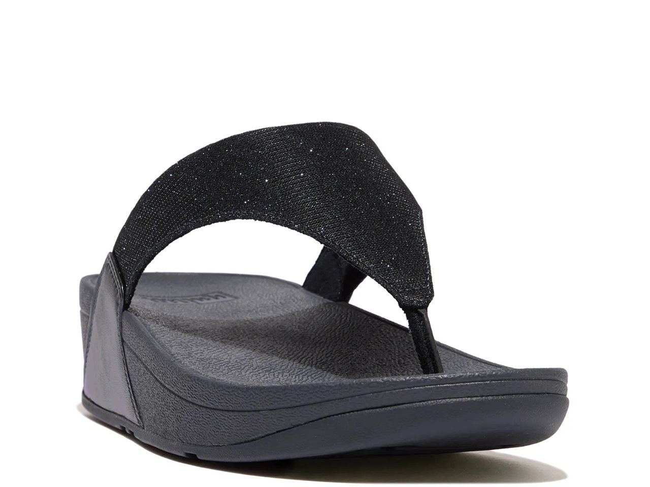 Lulu Shimmerlux Wedge Sandal