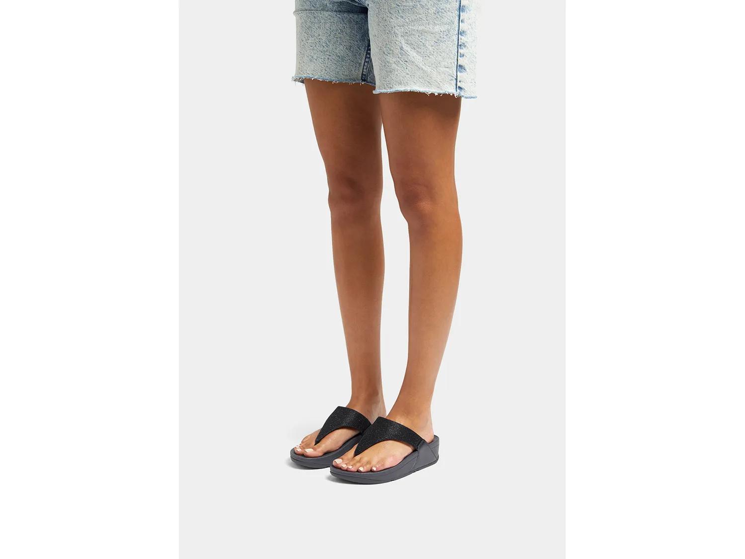Lulu Shimmerlux Wedge Sandal