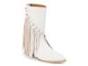 Buck Western Boot White view