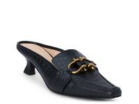 Lee Mule Black Croc Print view