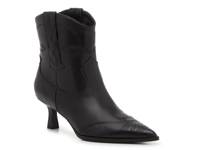 Yolanda Western Bootie Black view