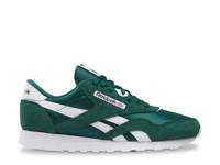 Classic Nylon Sneaker Green/White view