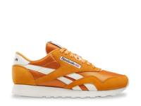 Classic Nylon Sneaker Orange/White view