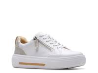 Hollyhock Zip Sneaker White view