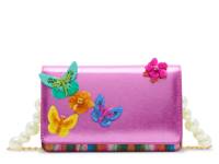 Social Butterfly Crossbody Bag Metallic Pink view