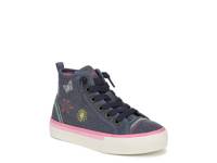 Cameron High-Top Sneaker - Kids' Blue view