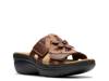 Merliah Belle Wedge Sandal Brown Multicolor view