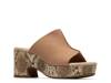 Nerisa Vine Platform Sandal Sand Snake Print view