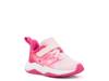 Rave Run v2 Sneaker - Kids' Light Pink/White view