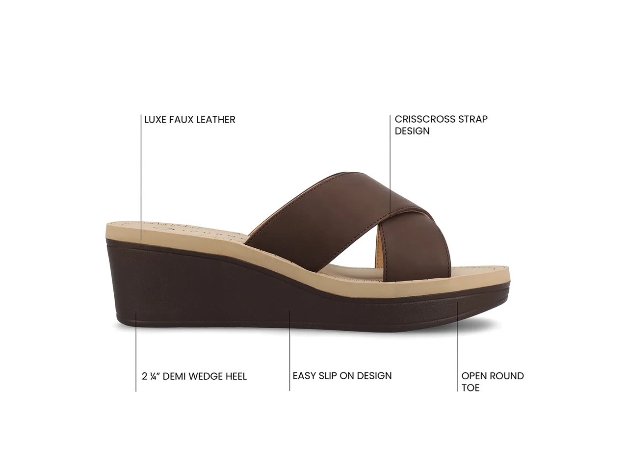 Biara Wedge Sandal