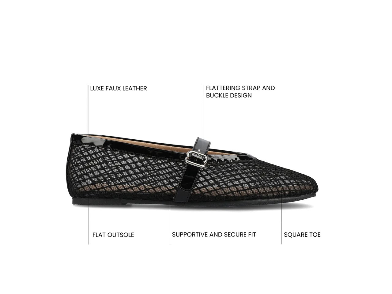 Casha Mary Jane Flat