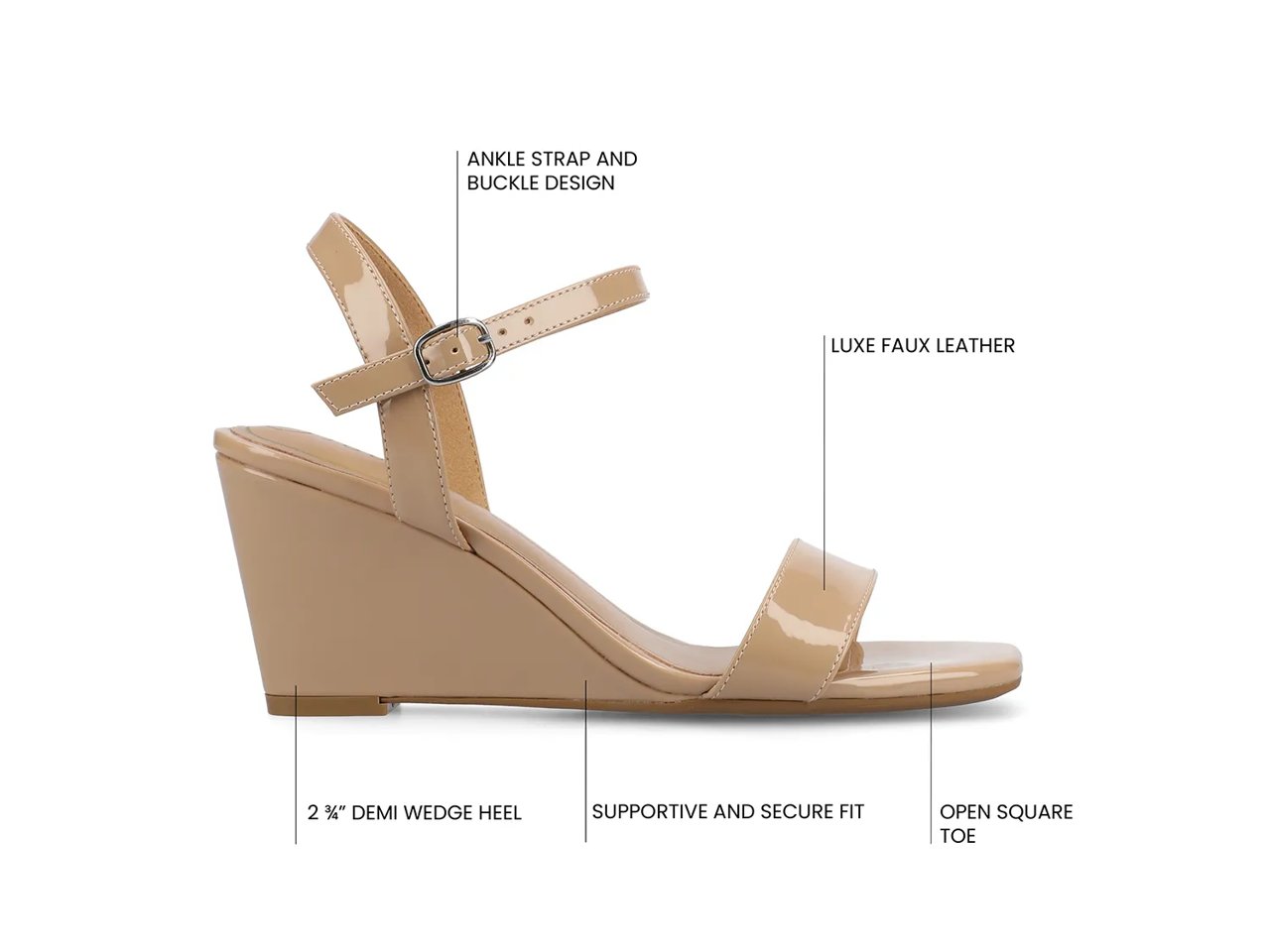 Clayr Wedge Sandal