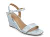 Clayr Wedge Sandal Blue view