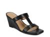 Clodie Wedge Sandal Black view