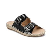Tresah Espadrille Sandal Black Patent view