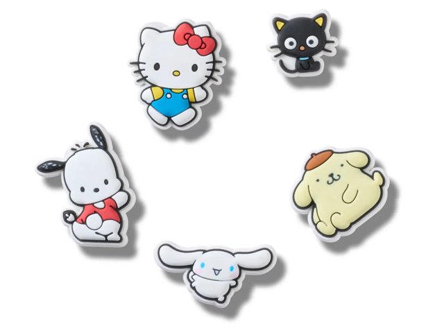 Crocs Hello Kitty & Friends Jibbitz Set - 5 Pack - Free Shipping | DSW