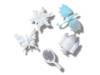 Magic Fantasy Jibbitz Set - 5 Pack White/Silver/Blue view