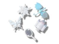 Magic Fantasy Jibbitz Set - 5 Pack White/Silver/Blue view
