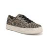 Super Smile Sneaker - Women's Beige/Black Leopard Print view