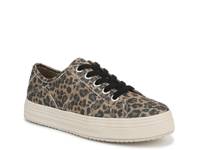 Super Smile Sneaker - Women's Beige/Black Leopard Print view