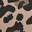 Sienna Clog Tan/Black Leopard Print Fabric view
