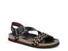 Lance Sandal Black/Tan Leopard Print view
