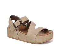 Isabel Platform Sandal Taupe view