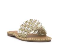 Brennara Sandal Gold Metallic view