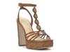 Colero Platform Sandal Tan view
