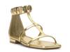 Elusta Sandal Gold Metallic view