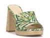 Kameena Platform Sandal Green Multicolor view