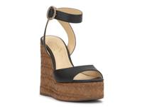 Kamindi Espadrille Wedge Sandal Black view