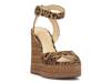 Kamindi Espadrille Wedge Sandal Natural Taupe view