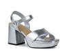 Emely Platform Sandal Silver Metallic view