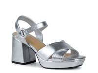 Emely Platform Sandal Silver Metallic view