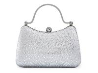 Aria Clutch Silver Metallic view