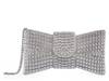 Ivy Clutch Silver Metallic view