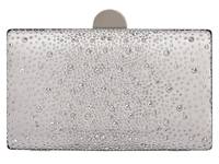 Mindy Clutch Silver Metallic view