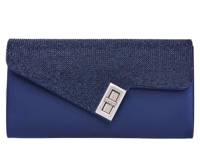 Vanessa Clutch Navy view