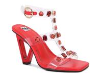 Gem Sandal Red view
