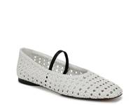 Vivian Mary Jane Ballet Flat - Women's White view