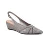 Daniela Wedge Pump Pewter Metallic view
