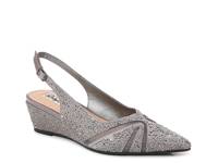 Daniela Wedge Pump Pewter Metallic view