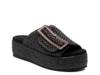 Dover Platform Sandal Black view