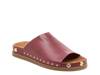 Squish Stud Platform Sandal Raspberry Red view
