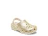 Classic Chunky Glitter Clog - Kids' Gold Metallic view